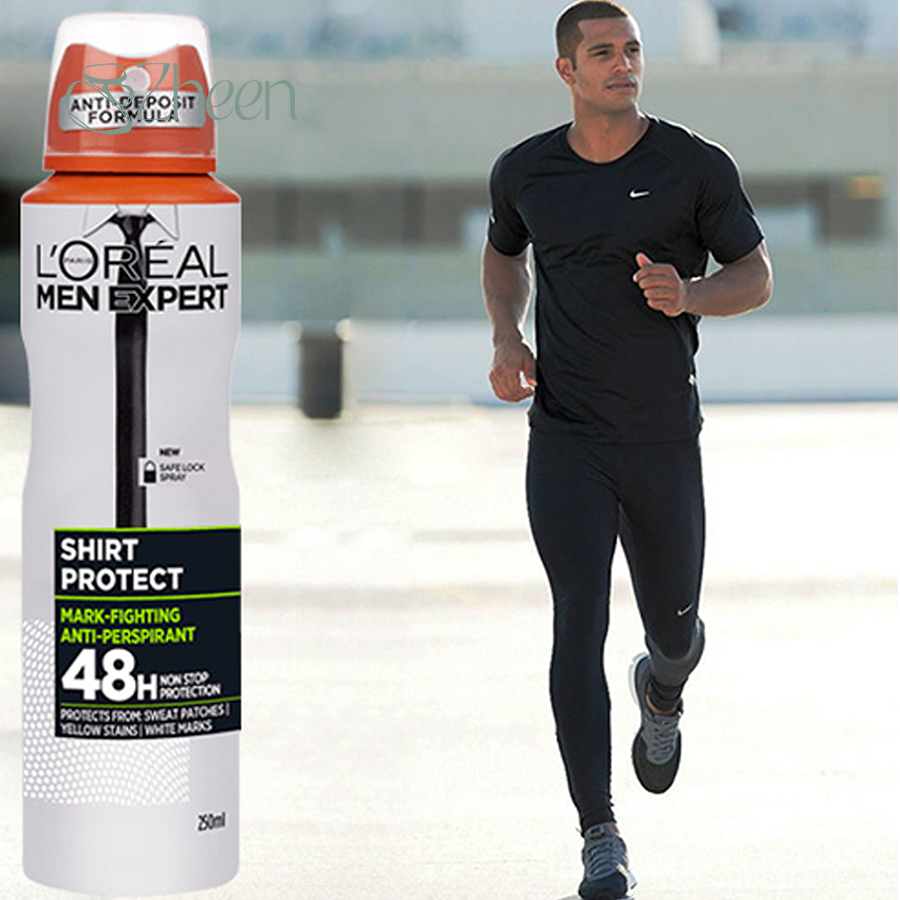 اسپری ضد تعریق مردانه لورال 48 ساعت Shirt Protect (سبز) 250 میل